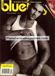 Blueboy Gay Magazine December 1997 - Sean Ward - Cole Tucker